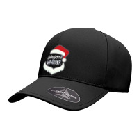 Christmas Gangsta Wrapper Santa Clause Seamless Cap | Artistshot