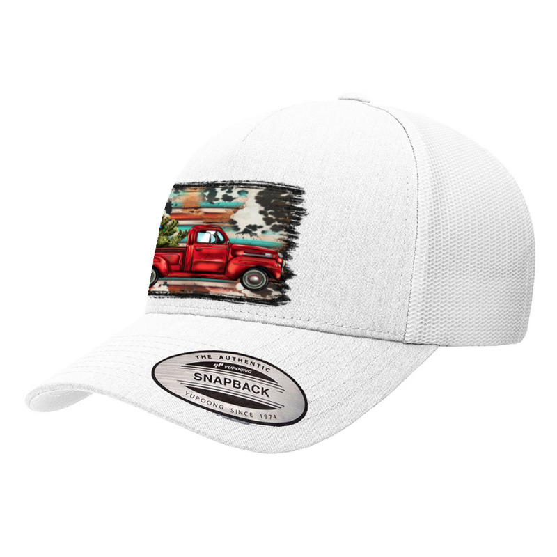 Christmas Truck Yupoong Trucker Cap by BarkalooDesign | Artistshot