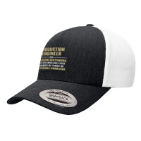 Production Engineer I Do Precision Guesswork. Funny Gift Yupoong Trucker Cap | Artistshot