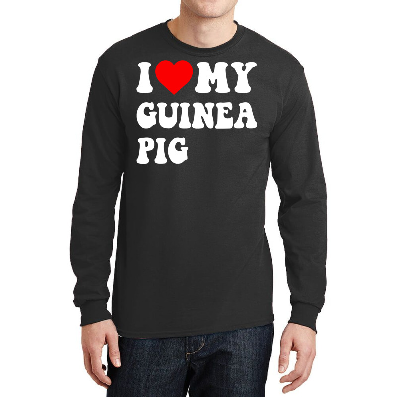 I Love My Guinea Pig Smart Long Sleeve Shirts | Artistshot