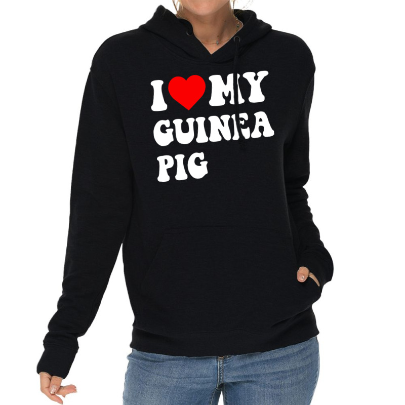 I Love My Guinea Pig Smart Lightweight Hoodie | Artistshot