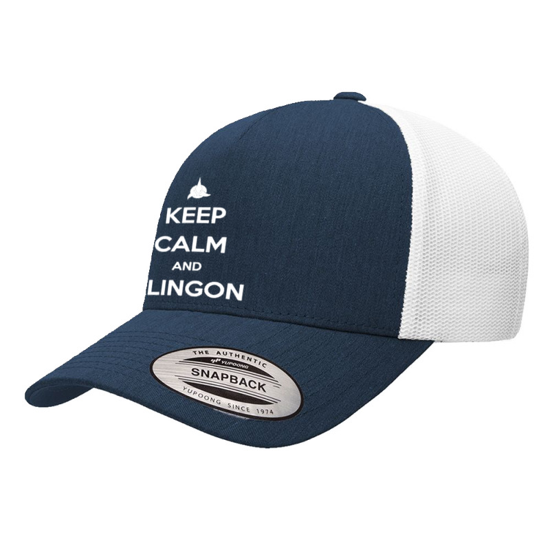 Calm Klingon Yupoong Trucker Cap | Artistshot