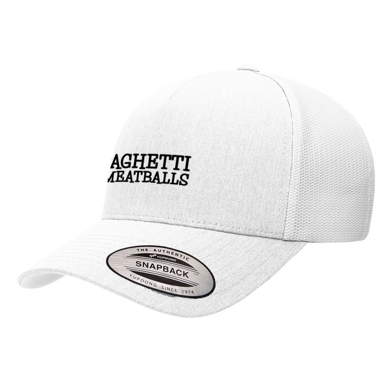 Spaghetti & Meatballs Yupoong Trucker Cap by pitulikur.duapuluhtujuh | Artistshot