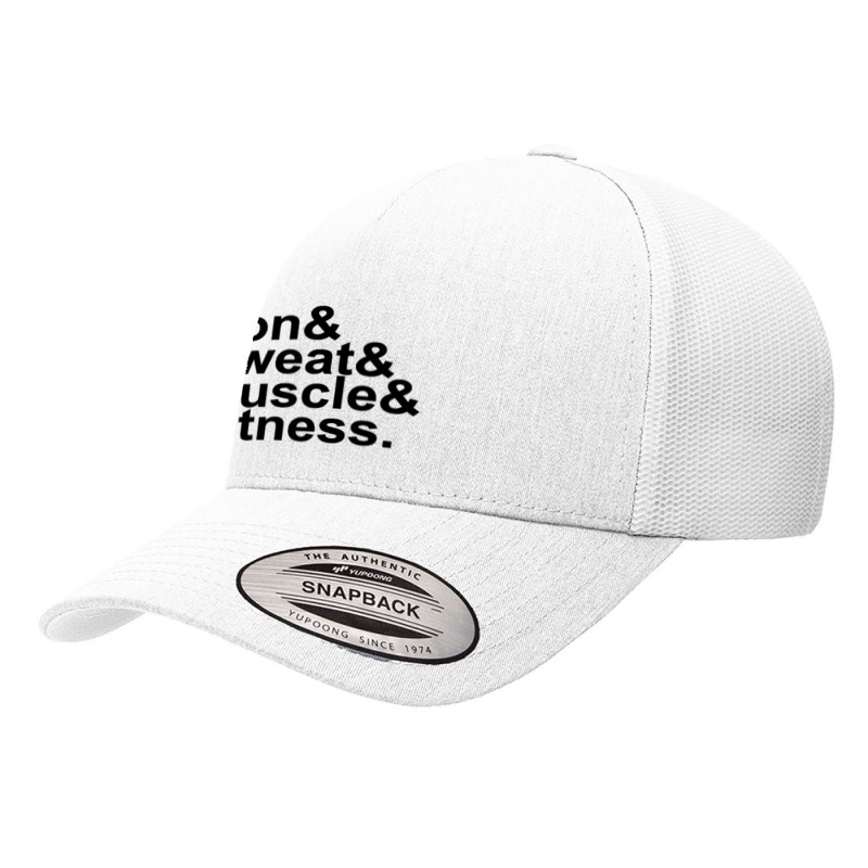 Iron & Sweat & Muscle & Fitness Yupoong Trucker Cap | Artistshot