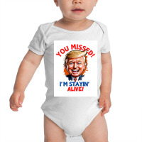 Trump Shot Baby Bodysuit | Artistshot