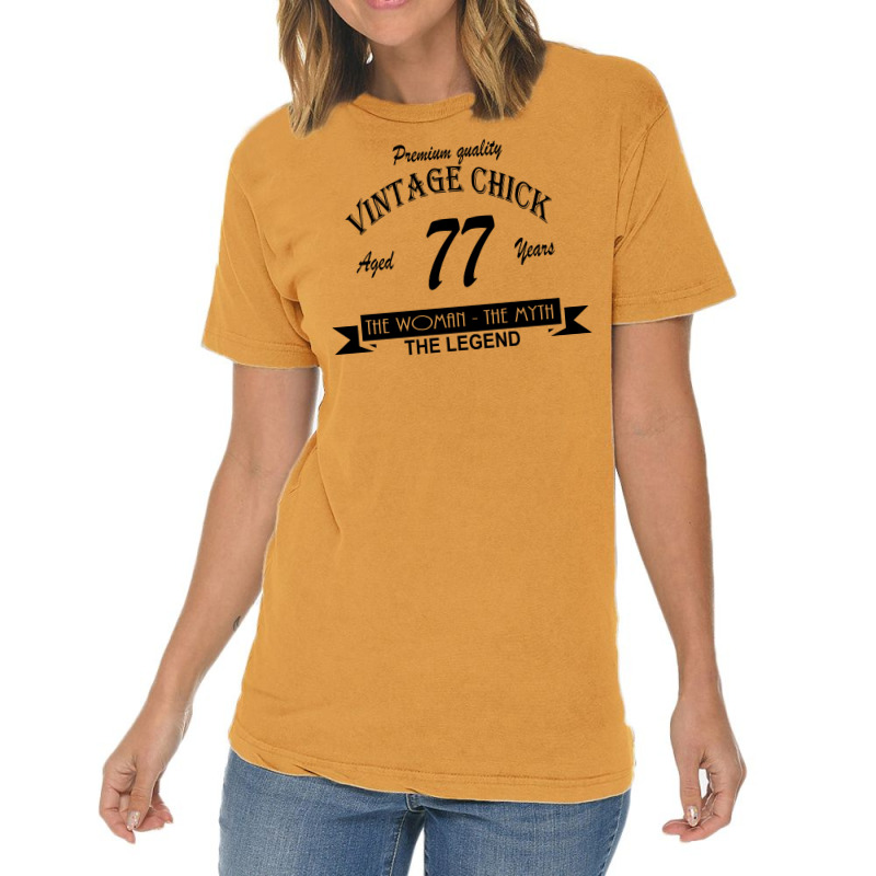 Wintage Chick 77 Vintage T-shirt | Artistshot
