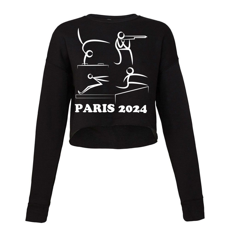 Paris 2024 Sport Cropped Sweater | Artistshot