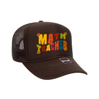 Mathematics Equation Back To School Retro Math Teacher's Day Foam Trucker Hat | Artistshot