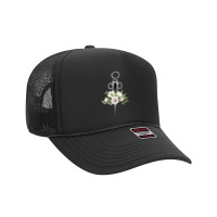 Phlebotomist Life Injection Phlebotomy Flowers Syringe Foam Trucker Hat | Artistshot