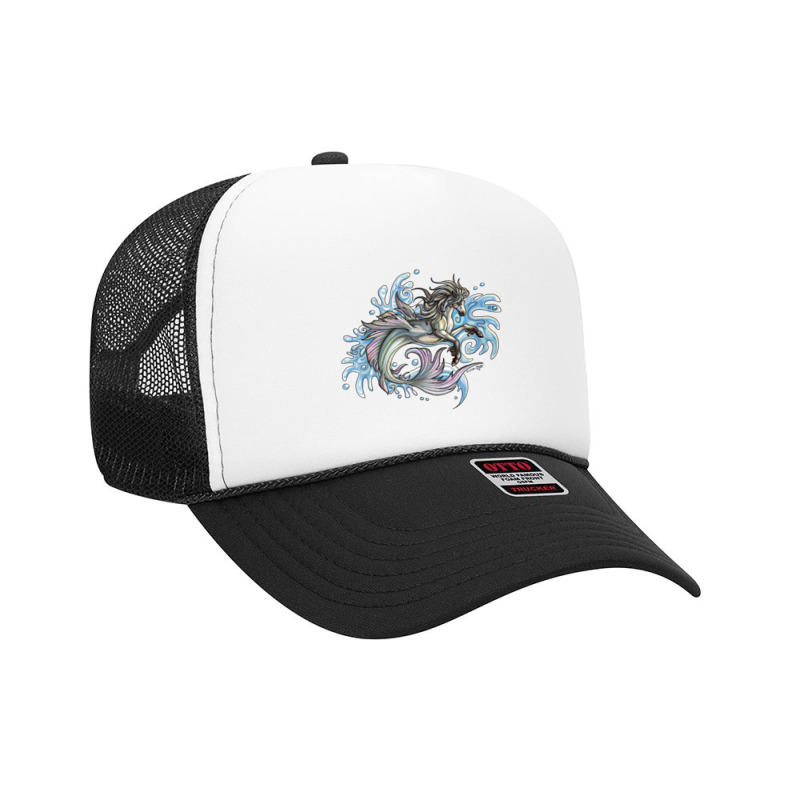 Marine Sea Horse Foam Trucker Hat by QuaidXan | Artistshot