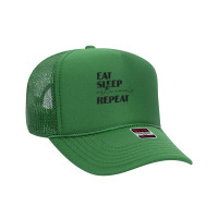 Writing Quill Novel Writer & Published Author Eat Sleep T Shirt Foam Trucker Hat | Artistshot