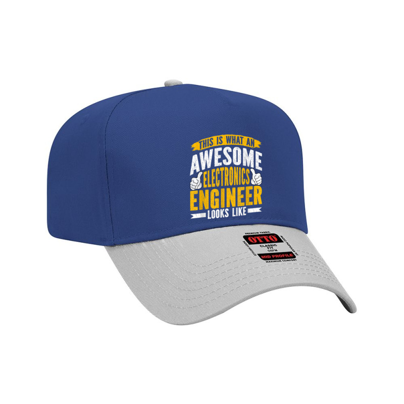 Electronics Engineer Funny Electronics Engineering Engineer Adjustable Baseball Cap by IsabelConstance | Artistshot