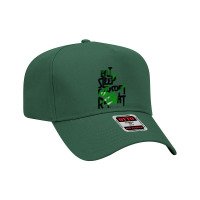 Eat.sleep. Airsoft. Repeat. - 1 - Green Camo Design - Morale Collectab Adjustable Baseball Cap | Artistshot