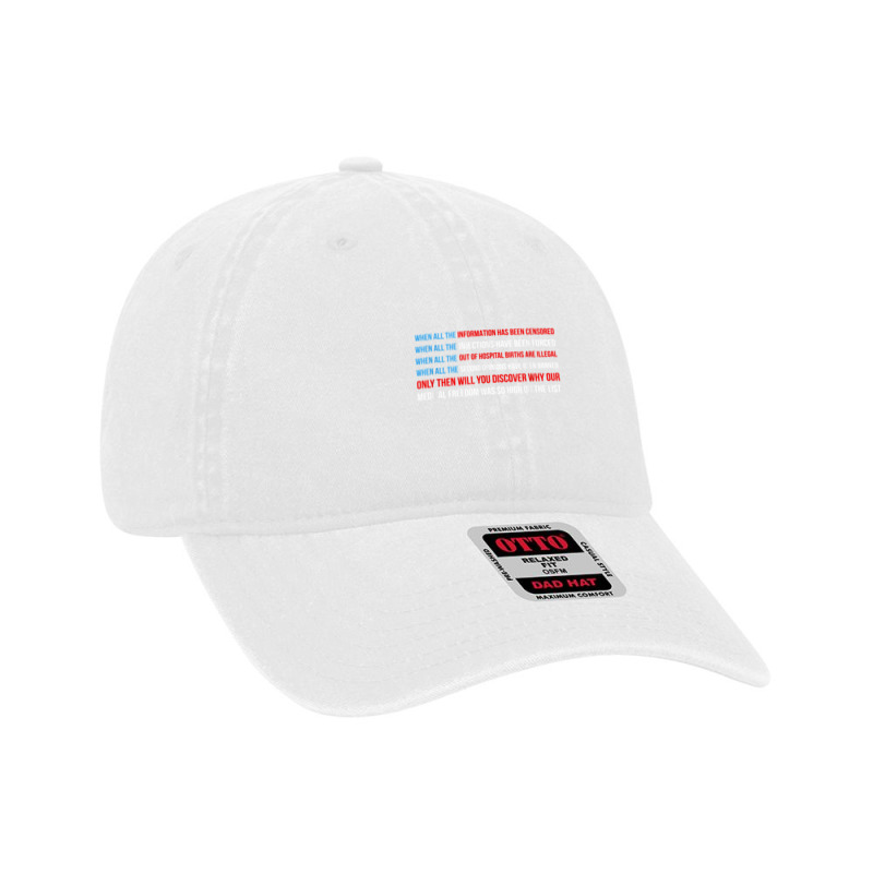 American Flag Medical Freedom No Vaccine Mandates Anti-vax Dyed Cap by JamyaJefferson | Artistshot