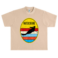 Aad,water Skiing Retro Waterski Ski Water Sports Urban Heavy T-shirt | Artistshot