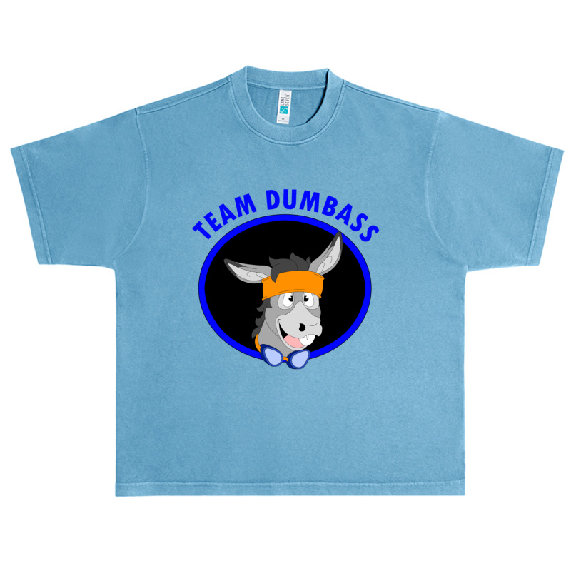 Team Dumbass Donkey Headshot Urban Heavy T-shirt by cm-arts | Artistshot