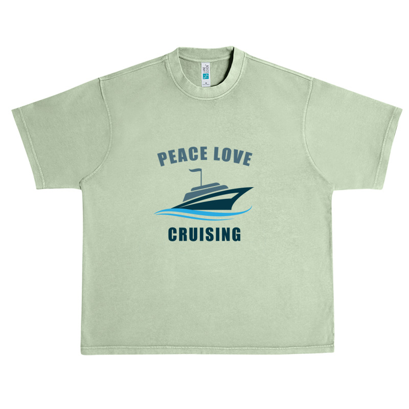 Peace Love Cruising Urban Heavy T-shirt by cm-arts | Artistshot