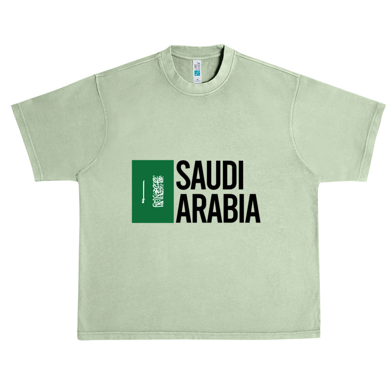 Saudi Arabia Minimal Design Collection Urban Heavy T-shirt by cm-arts | Artistshot