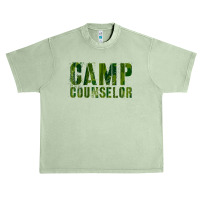 Camo Camp Counselor Summer Teacher Instructor Coach 2022 Urban Heavy T-shirt | Artistshot