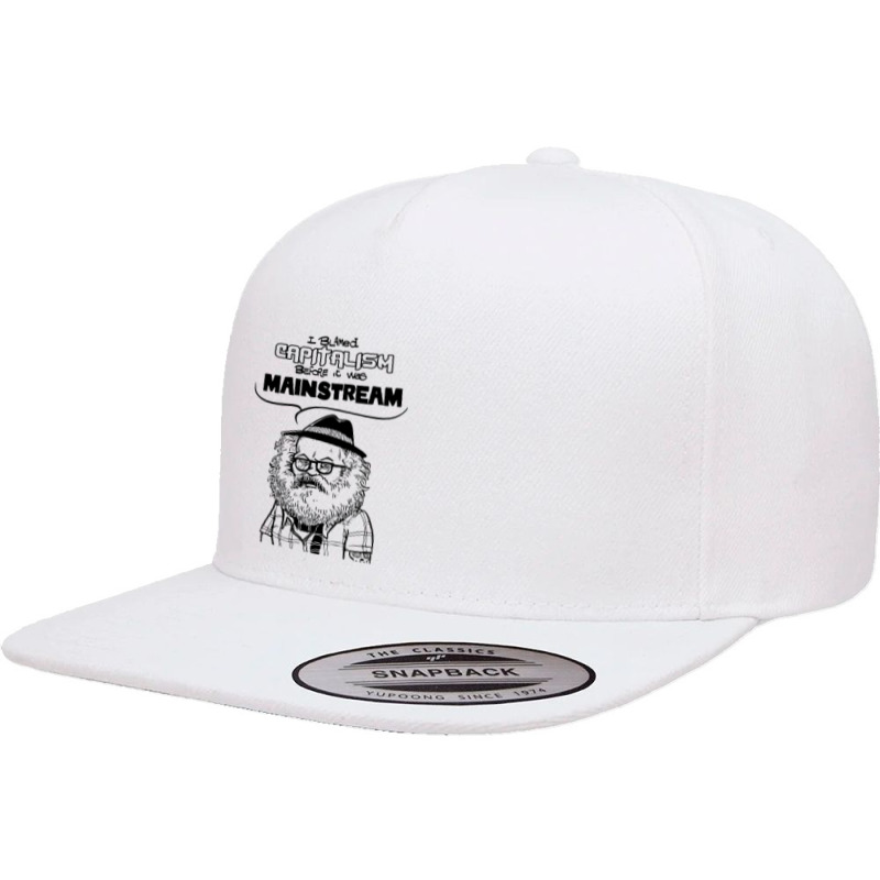 Hipstamarx 5 panel snapback cap by Specstore | Artistshot