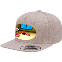 Find Your Center Cookie Cupcake Donut Yoga 5 Panel Snapback Cap | Artistshot