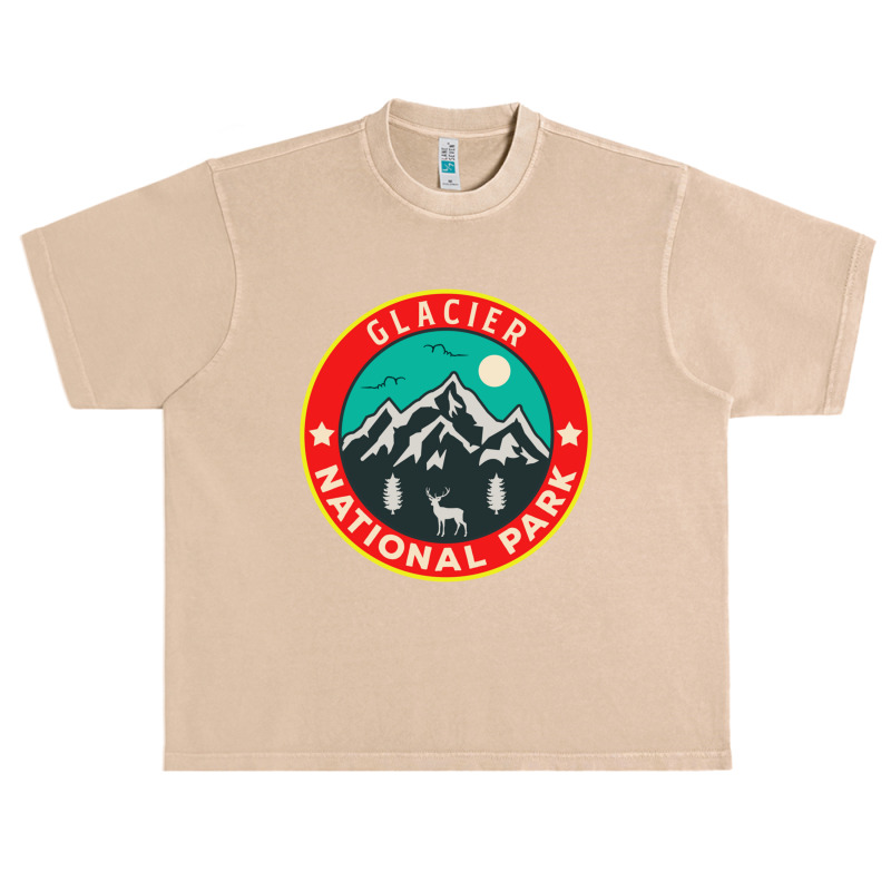 Glacier National Parkvintage Urban Heavy T-shirt by MONIQUEWORTH | Artistshot