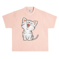 American Shorthair Happy Urban Heavy T-shirt | Artistshot