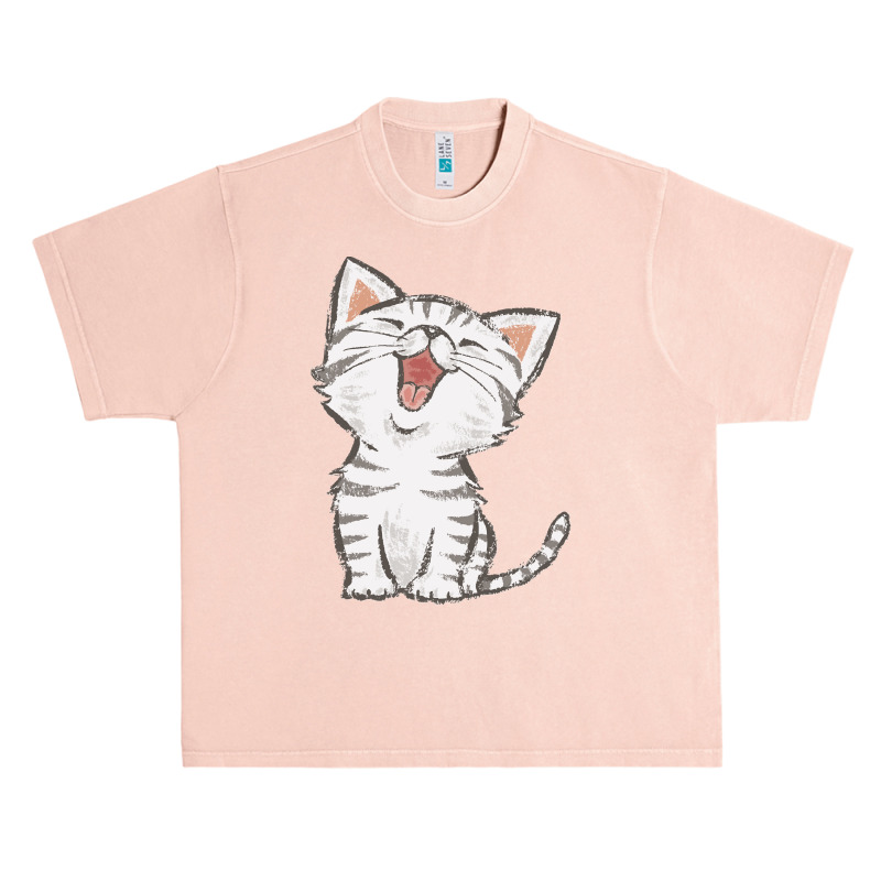 American Shorthair Happy Urban Heavy T-shirt by cm-arts | Artistshot