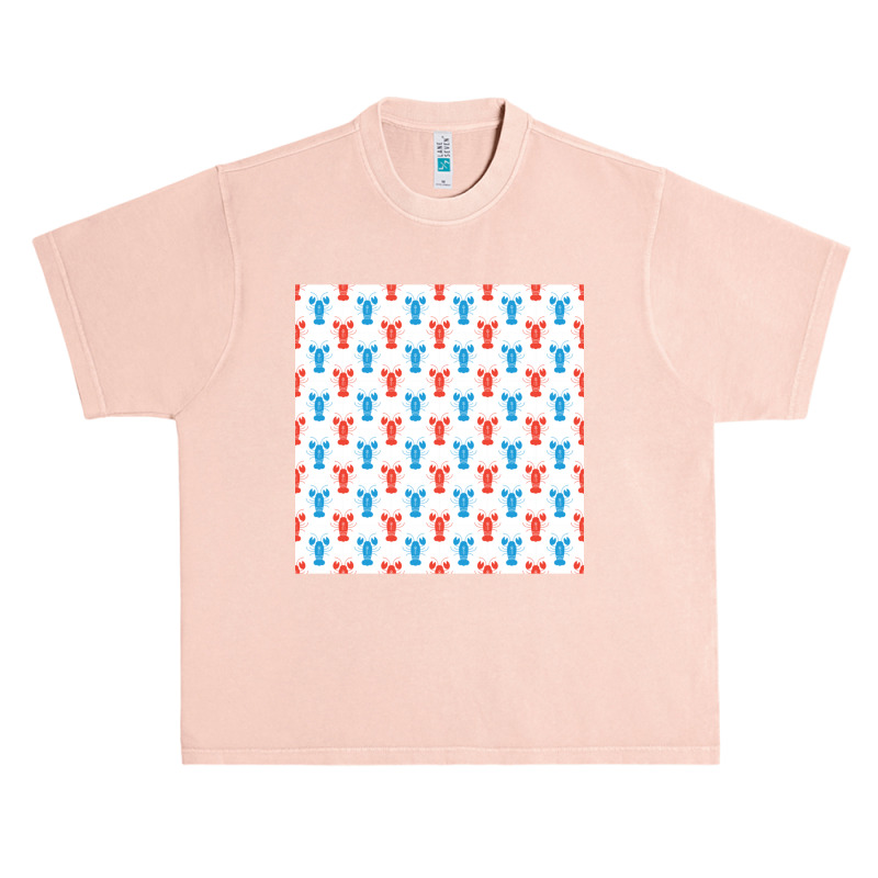 Crustaceancore Lobster Pattern Urban Heavy T-shirt | Artistshot