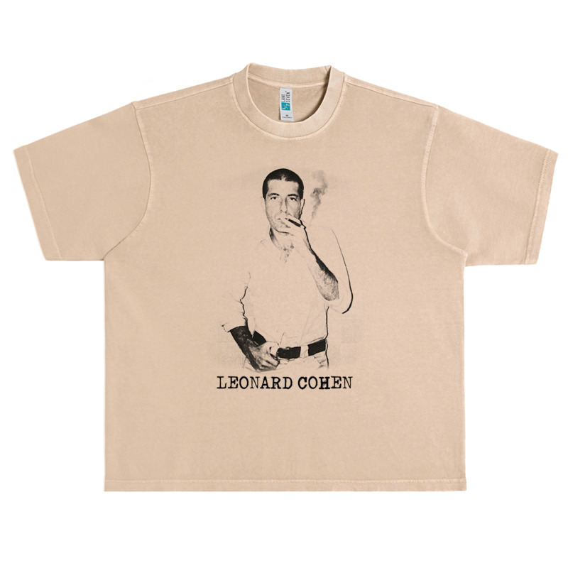 Leonard Cohen Retro Live Fan Tribute Urban Heavy T-shirt | Artistshot