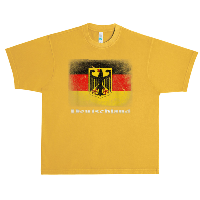 Germany German Flag Deutschland Souvenir Gift Alemania Urban Heavy T-shirt by JamieZilverberg | Artistshot