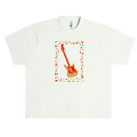 Christmas Electric Guitar Urban Heavy T-shirt | Artistshot