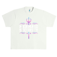 Mermaid Security Tees Mens Boys Swimmer Dad Merdad Trident Urban Heavy T-shirt | Artistshot