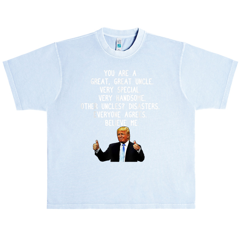 Men's Funny Donald Trump Uncle Gag Gift Conservative Uncle Urban Heavy T-shirt | Artistshot