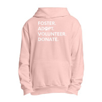 Foster Adopt Volunteer Donate Animal Rescue Shelter Urban Pullover Hoodie | Artistshot