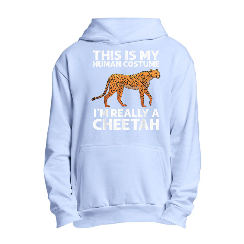 Funny Cheetah Design For Boys Girls Leopard Safari Wildlife Urban Pullover Hoodie | Artistshot