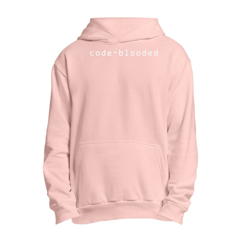 Funny Code-blooded Programming Coding Programmer Coder Urban Pullover Hoodie | Artistshot