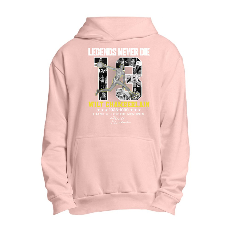 Wilt Chamberlain Basketball Legends Urban Pullover Hoodie by cm-arts | Artistshot