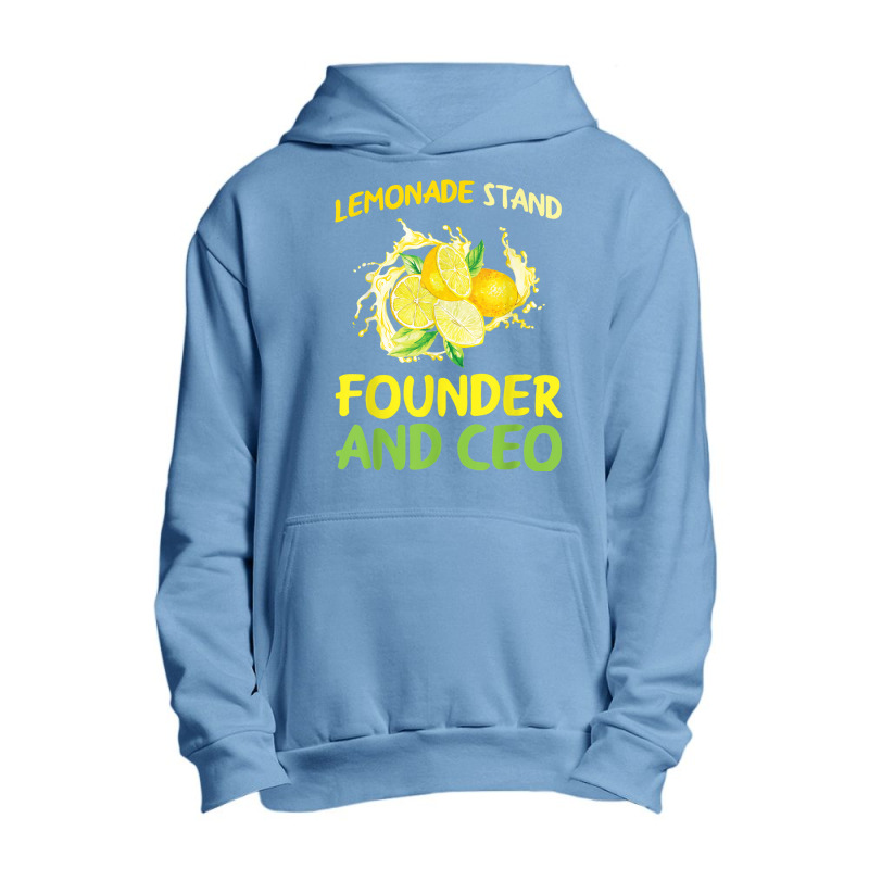 Lemonade Stand Founder And Ceo Lemon Juice Boss Urban Pullover Hoodie | Artistshot