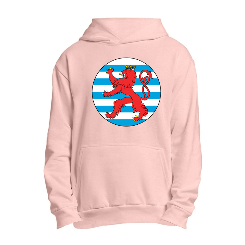 Luxembourg  Roundel Urban Pullover Hoodie by cm-arts | Artistshot