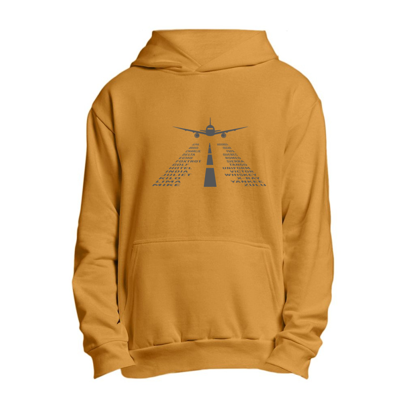 Phonetic Alphabet  Pilot Airplane Urban Pullover Hoodie | Artistshot