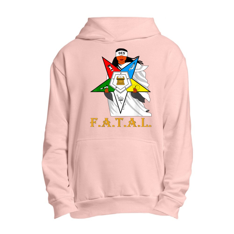 Oes Fatal Sister With Eyes Mask Eastern Star Mother S Day Urban Pullover Hoodie by KaseyReyes | Artistshot