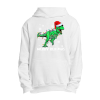 Merry Rexmas Funny Santa Dinosaur Christmas Pajamas Family Premium T S Urban Pullover Hoodie | Artistshot