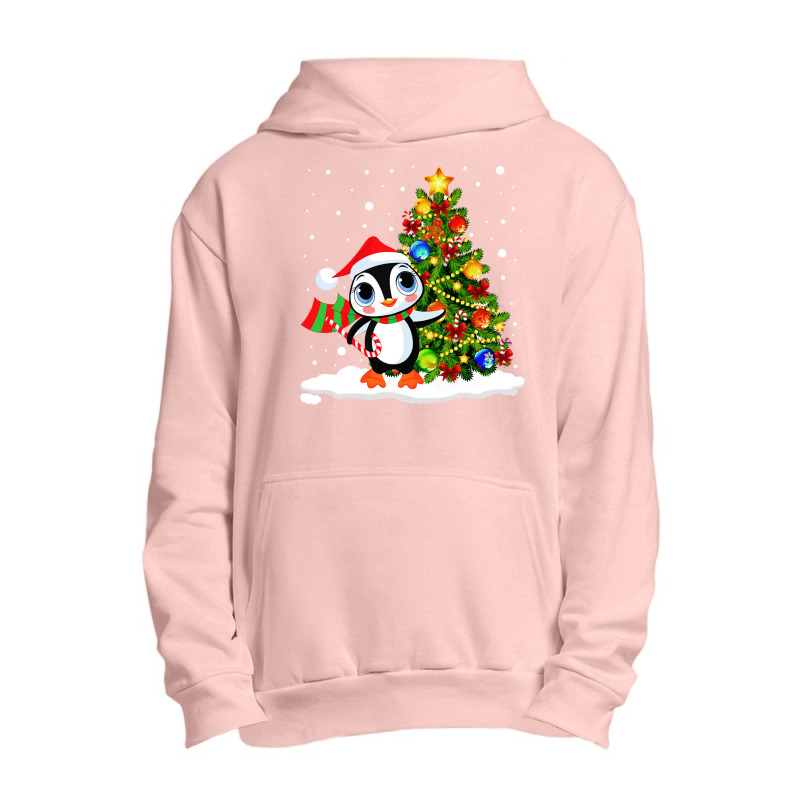 Noel Merry Christmas Lovely Penguin Pullover Hoodie Urban Pullover Hoodie | Artistshot