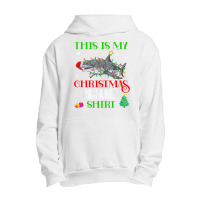 This Is My Fishing Christmas Pajama Merry Fishmas Fisherman T Shirt Urban Pullover Hoodie | Artistshot