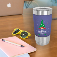 Funny Shopping Gnome Group Matching Family Costume Christmas Premium T Leatherette Tumbler | Artistshot