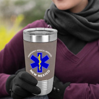 New Mexico Ems Emergency Medical Services Emt Medic Leatherette Tumbler | Artistshot