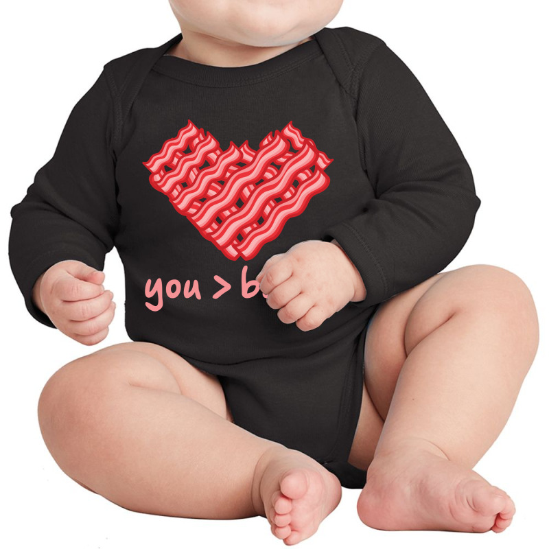 You Love Bacon Funny Bbq Grilling Long Sleeve Baby Bodysuit by vip.pro123 | Artistshot