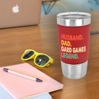 Husband Dad Gard Games Legend Leatherette Tumbler | Artistshot