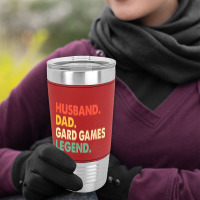 Husband Dad Gard Games Legend Leatherette Tumbler | Artistshot